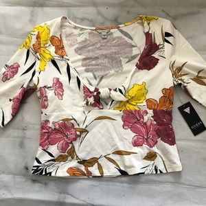 Floral Guess Crop Top